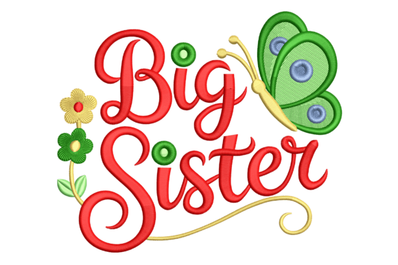 Big Sister: A Designer’s Review of This Sweet Embroidery Design