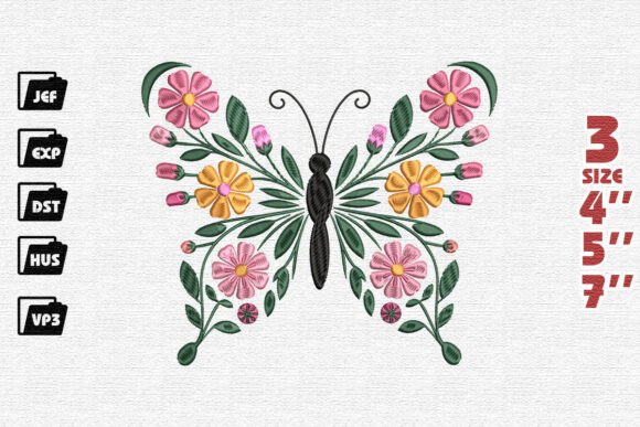 Blooming Butterfly Embroidery Review