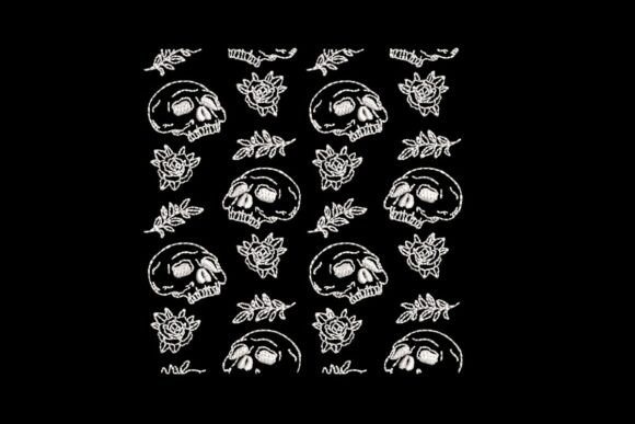 Gothic Skull and Rose Embroidery Review