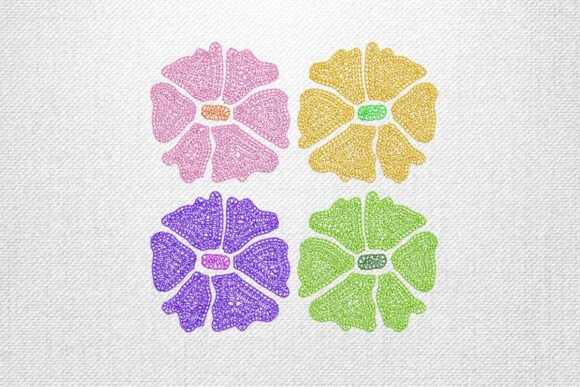 Review: Four Colorful Flowers Embroidery for Makers
