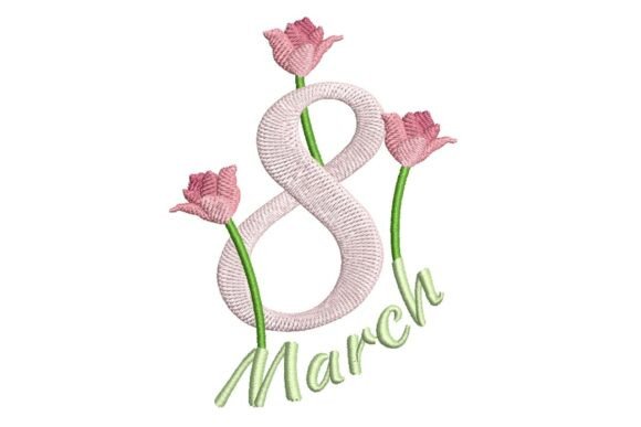 Review: March 8 Flowers for Elegant Embroidery
