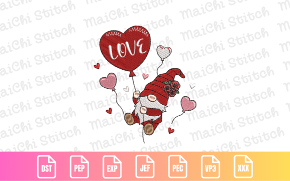 Review: Valentine Gnome with Heart Balloons